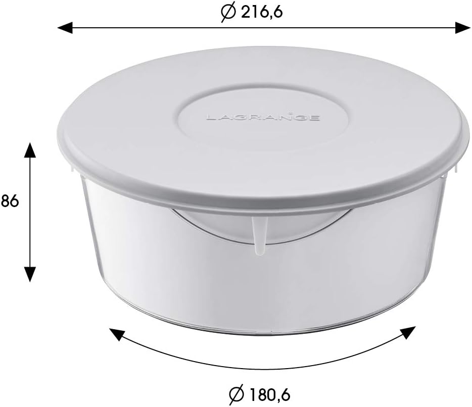 Lagrange Topf für Eiweissrührer, Joghurtbereiter, 1 l