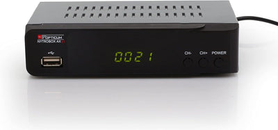 RED OPTICUM NYTROBOX AX S1 Sat Receiver mit Aufnahmefunktion I Digitaler Satelliten-Receiver HD 1080