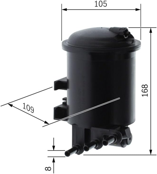 Bosch N6461 - Dieselfilter Auto