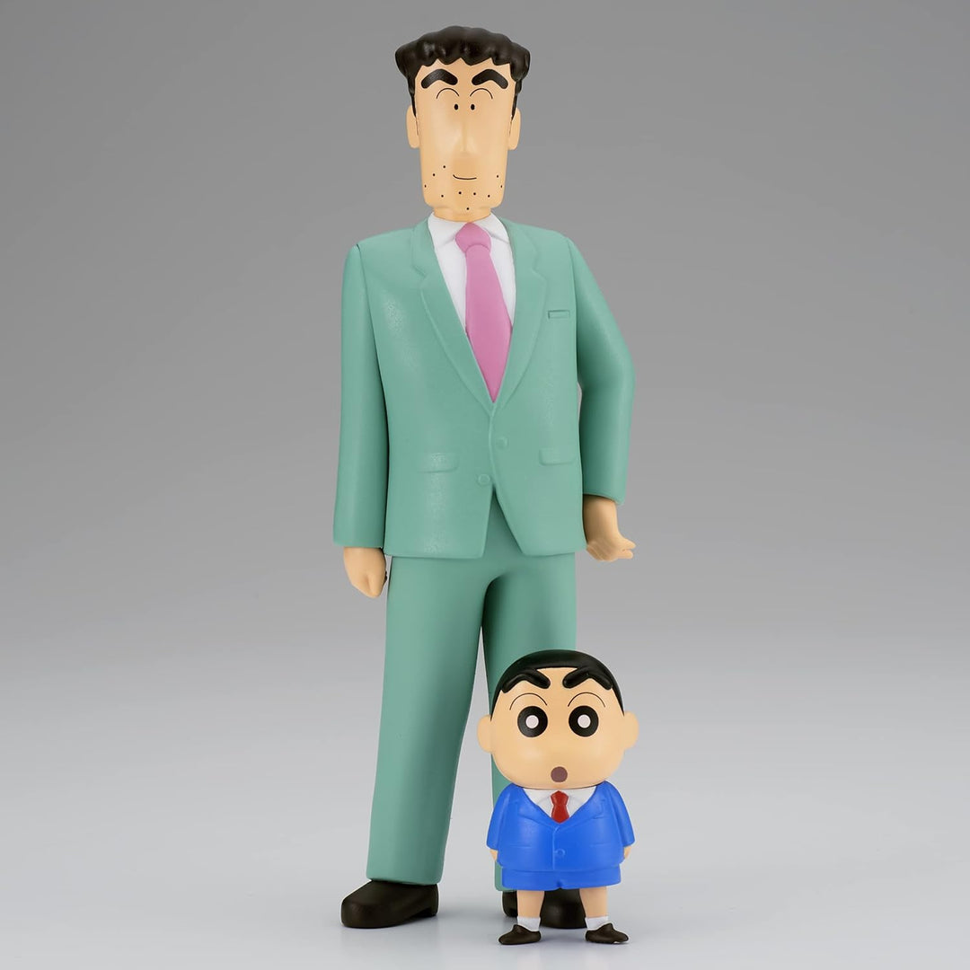 BANPRESTO BP18769 Actionfigur Crayon Supaan - Nohara Family Figur - Family Photo Vol.1, 21 cm, Mehrf