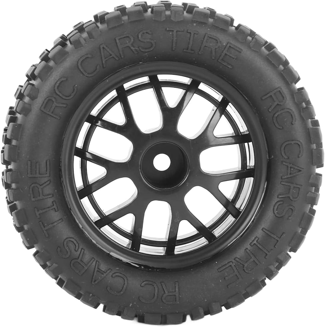 SUNGOOYUE RC Gummireifen, 4 Stück Universal Truck Wheel RC Ersatzteil für 1:14 1:16 1:18 Automodell