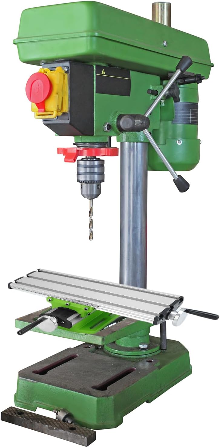 QWORK® Multifunktions-Arbeitstisch, Frästisch Arbeitstisch Maschine, Kreuztisch, für Tischbohrstände