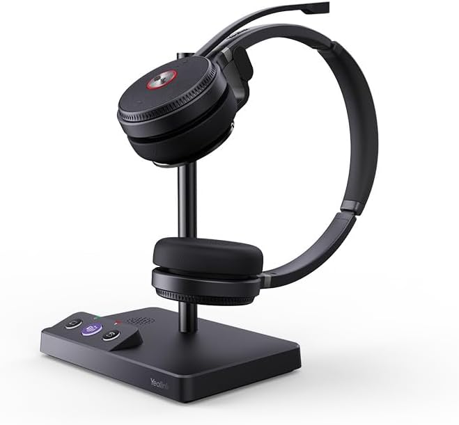 Yealink DECT Headset WH62 Dual UC, Schwarz, WH62 Dual UC