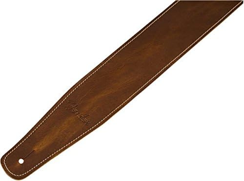 Fender Broken-In Leather Strap, Tan 2.5" Bräunen, Bräunen