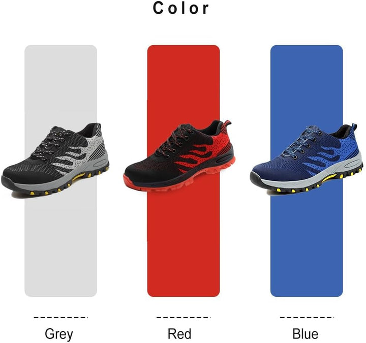 Sicherheitsschuhe Arbeitsschuhe S3 Herren Damen mit Stahlkappe Arbeit Schuhe Frauen Sicherheit Sneak