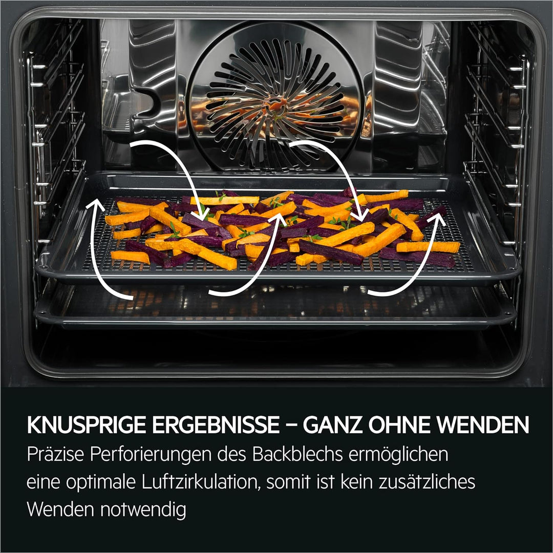 AEG Airfry Profi-Backblech A9OOAF00 / optimierte Luftzirkulation für knusprige Ergebnisse / weniger