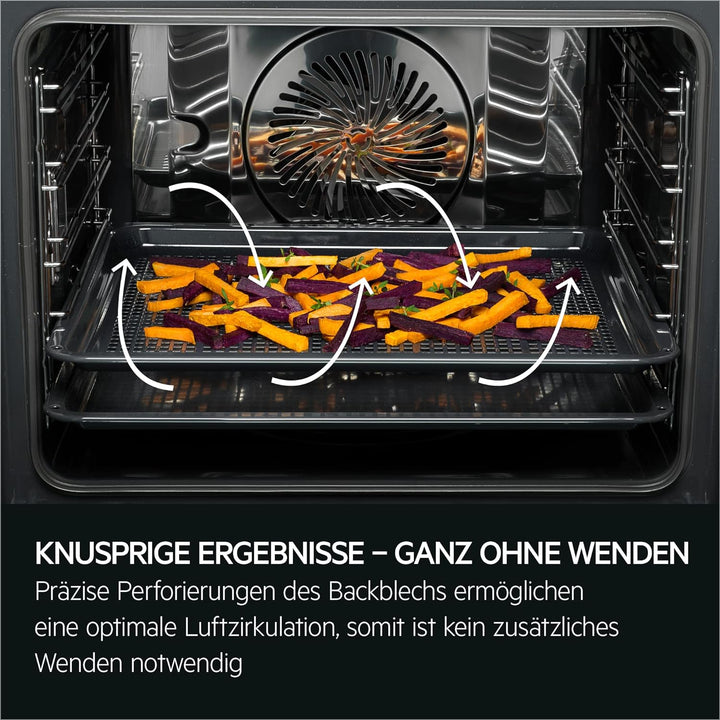 AEG Airfry Profi-Backblech A9OOAF00 / optimierte Luftzirkulation für knusprige Ergebnisse / weniger