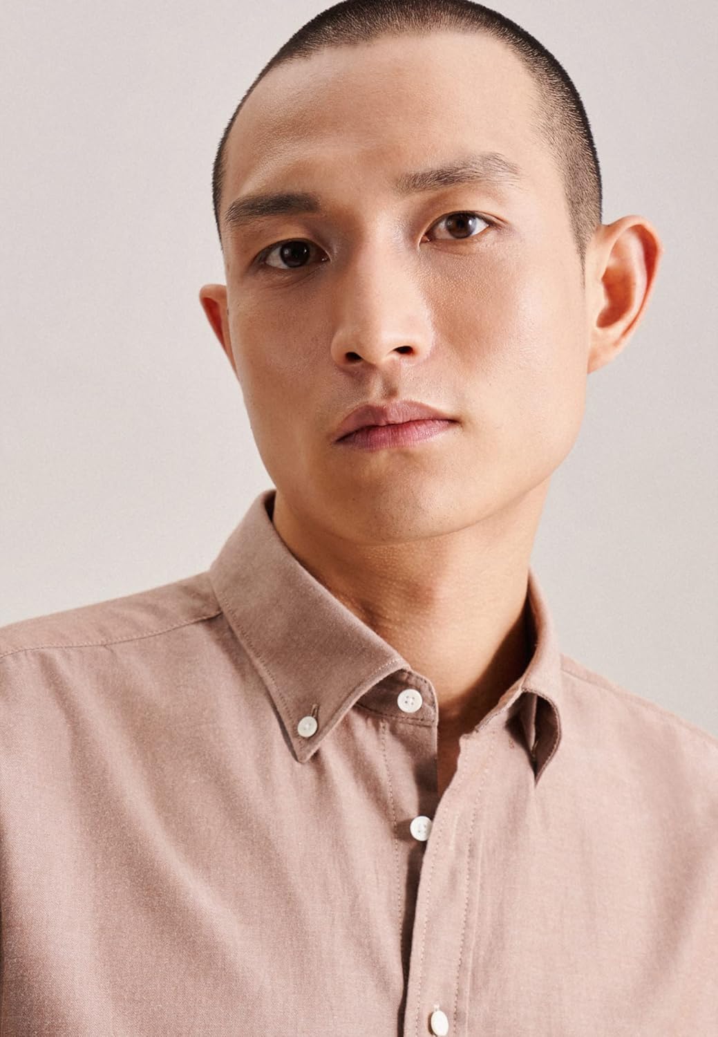 Seidensticker Herren Hemd 42 Braun, 42 Braun