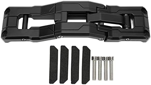 Aramox Türscharnier-Stufen-Fussrasten, Türscharnier-Stufen-Fusspedal aus Aluminiumlegierung, Rostfre