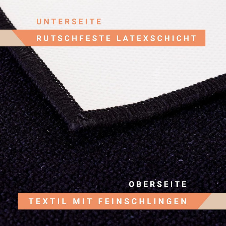 Kingpower Dartteppich mit Abwurflinie, Dart Zubehör mit Motiv, Dartmatte mit Oche, pflegeleichter Te