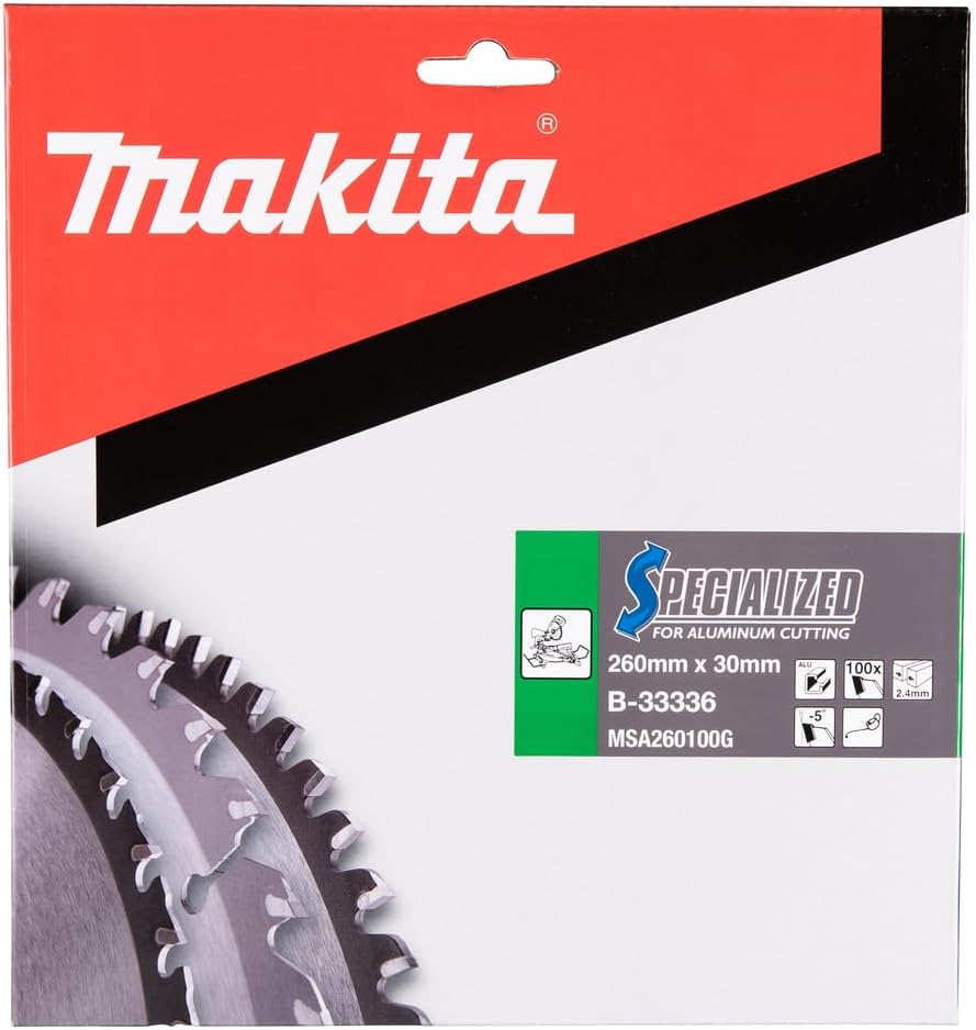 Makita Specialized Saegeblatt, 260 x 30 mm, 100Z, B-33336
