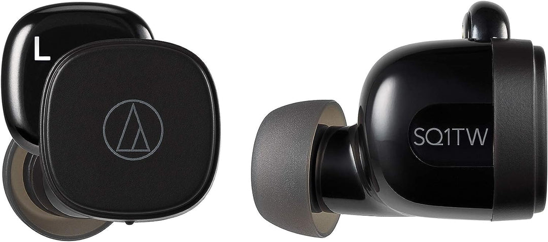 Audio-Technica SQ1TW Kabelloser Kopfhörer Schwarz Black, Black