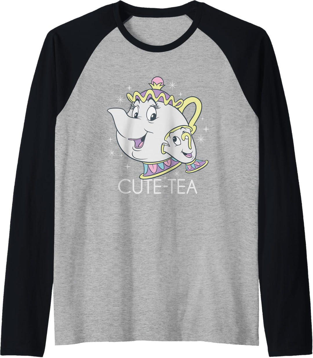 Disney Beauty and the Beast Mrs. Potts and Chip Mother's Day Raglan