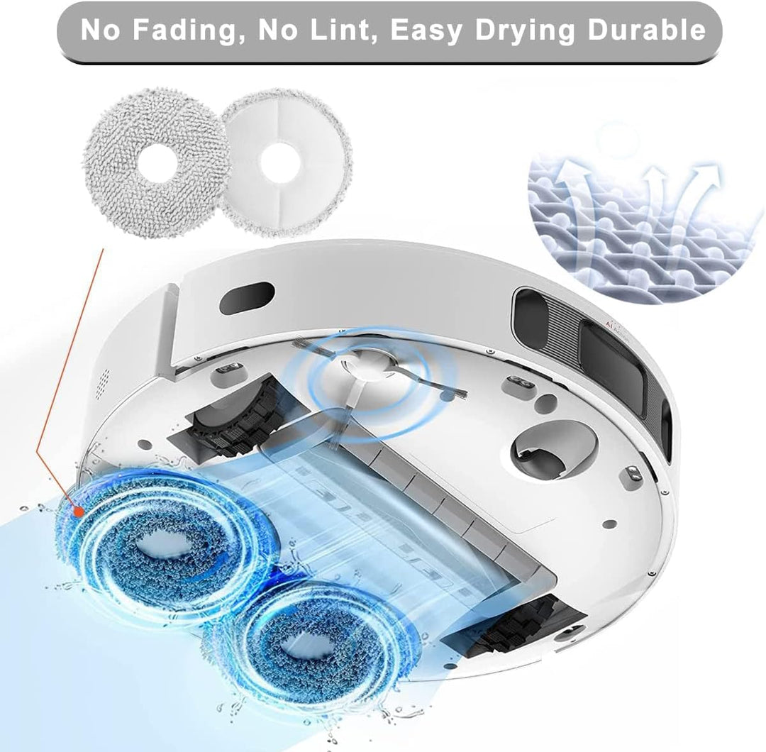 AiLomey Zubehör für Dreame L10s Ultra / L10s Pro / L10 Ultra, Ersatzteile für Xiaomi X10+ Staubsauge