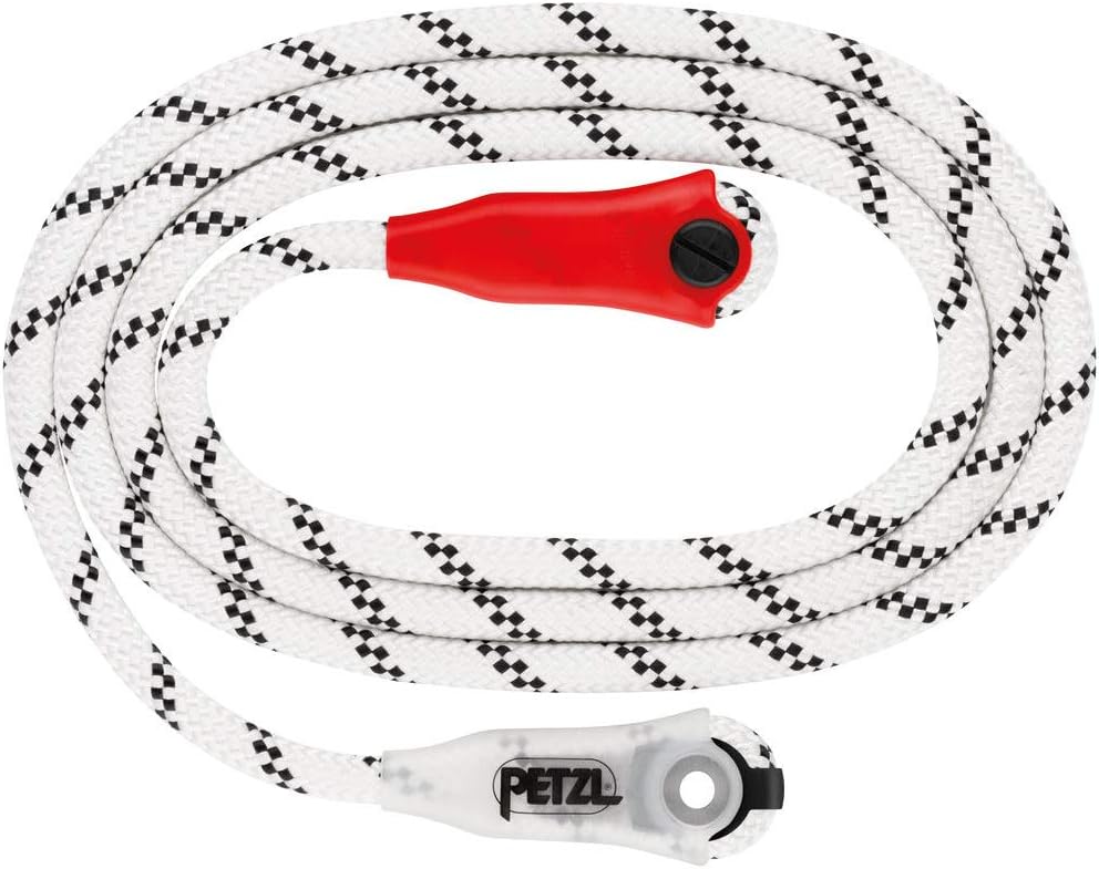 PETZL Unisex – Erwachsene Seilteile für Grillon Seil UNI Weiss Gelb, UNI Weiss Gelb