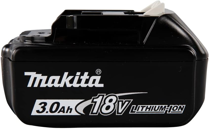 Makita bl1830b 18 V Li-Ion Akku 3.0 Ah (mit Ladezustandsanzeige), schwarz/weiss (1) / 632G12-3