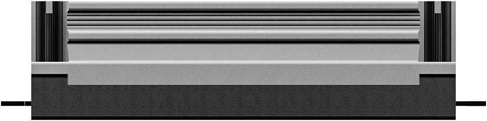 Archgon HS-1110 Kühlkörper für M.2 SSD 2280 PCIe NVMe/SATA Kühler, 20 mm Bauhöhe, Aluminium, 2X Wärm