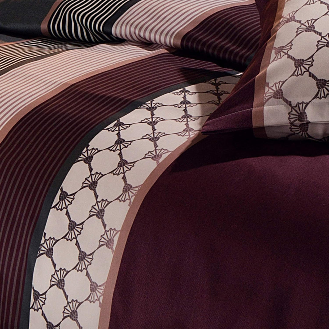 Joop. Joop. Bettbezug-Set Satin dunkelrosa Grösse 40x80 cm / 135x200 cm