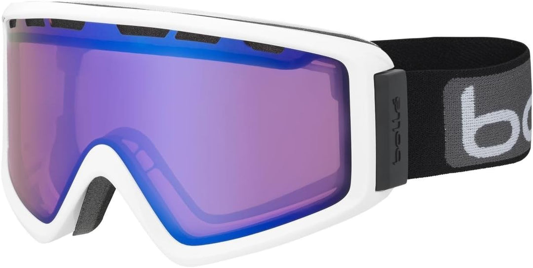 Bollé Erwachsene Supreme Otg Skibrillen Shiny White, Shiny White