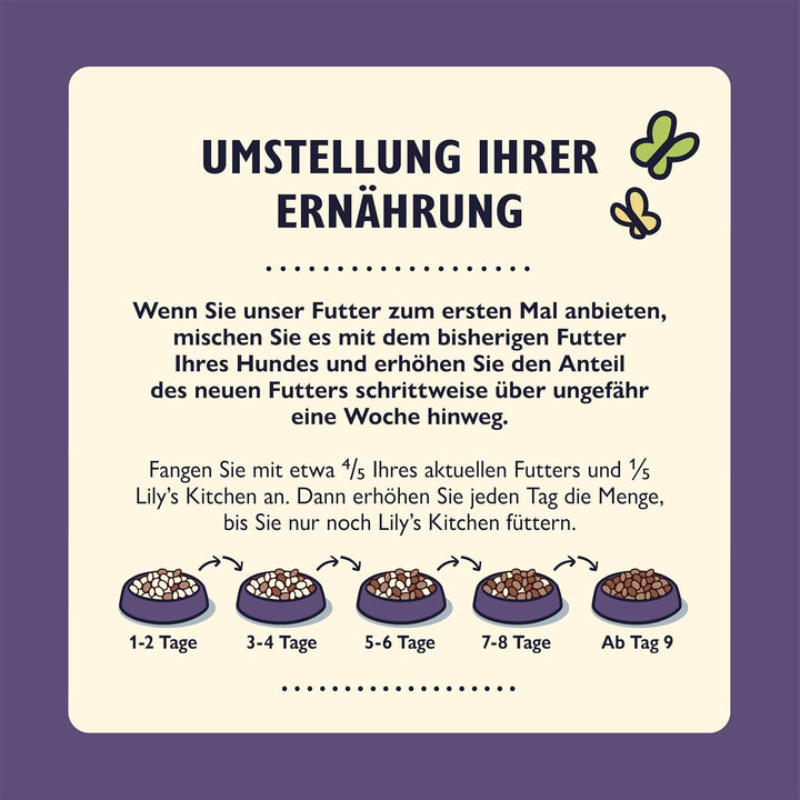 Lily‘s Kitchen Trocken Hundefutter für ältere Hunde (2.5kg) Truthahn, Forelle, Weissfisch der Saison