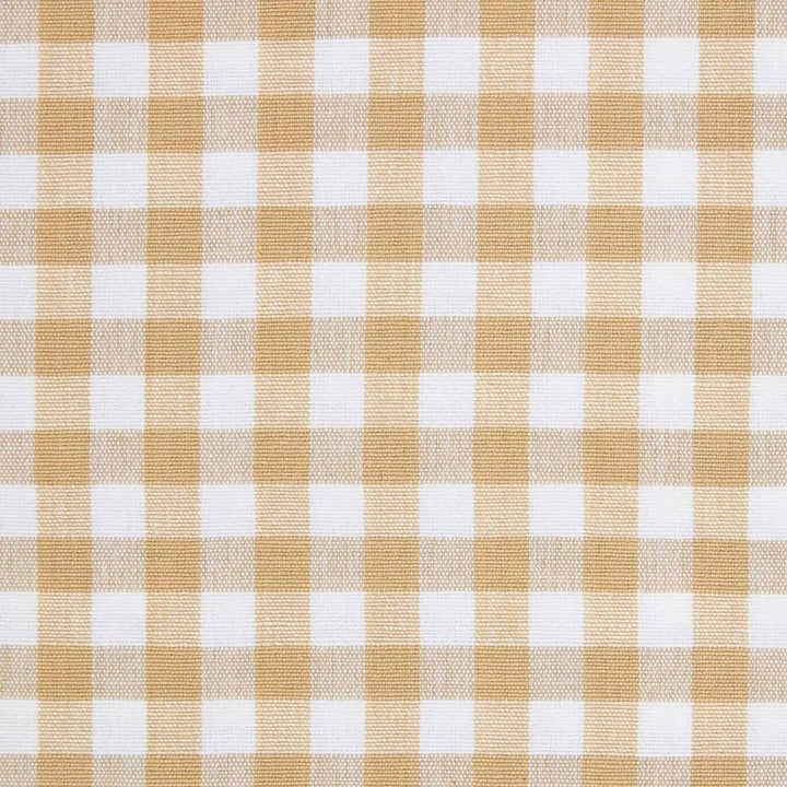HOMESCAPES handgewobener Vorhang Ösenvorhang Dekoschal Gingham im 2er Set, 137 x 228 cm, 100% Reine