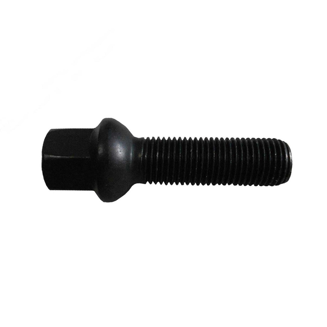 20 Radschrauben Radbolzen schwarz Kugelbund R14 M14x1,5 60mm kompatibel mit VW, Porsche, Audi, Merce