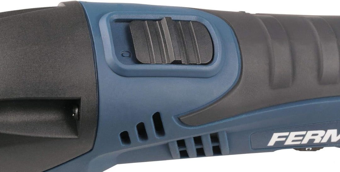 FERM Li-Ion Akku-Multitool - Multifunktionswerkzeug - Oszillationswerkzeug - 12V/1.5Ah - Mit 8 Zubeh