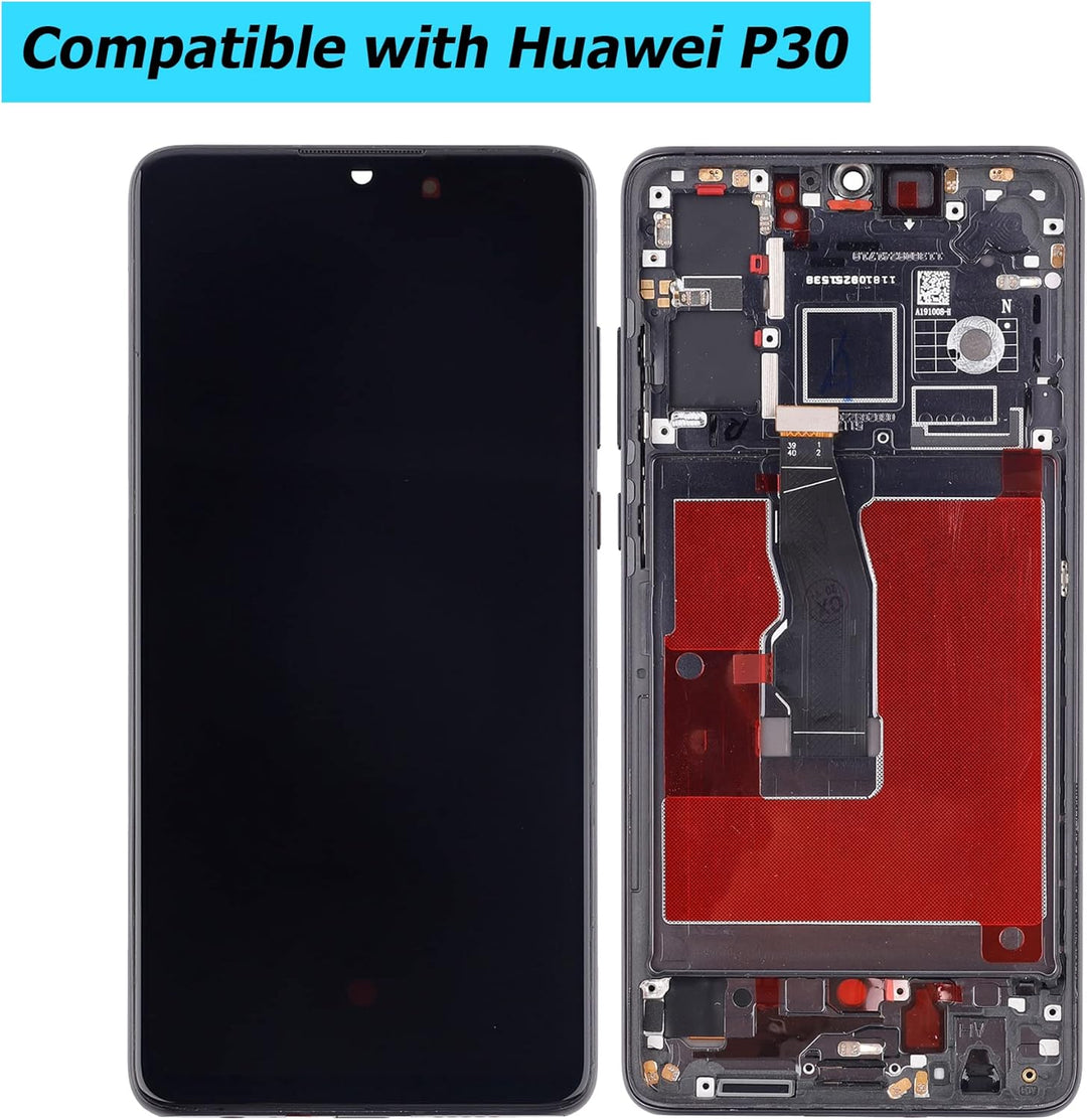 Vvsialeek Neu Ersatz OLED Display Kompatibel Für Huawei P30 ELE-L29 ELE-L09 ELE-L04 ELE-AL00 LCD Tou