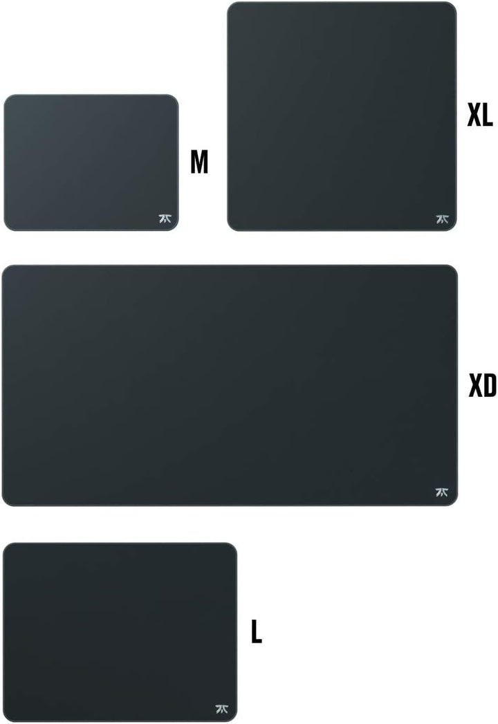 Fnatic Dash L Erweiterte Profi-Gaming-Mausmatte für E-Sports mit Genähten Rändern und Rutschfestem G