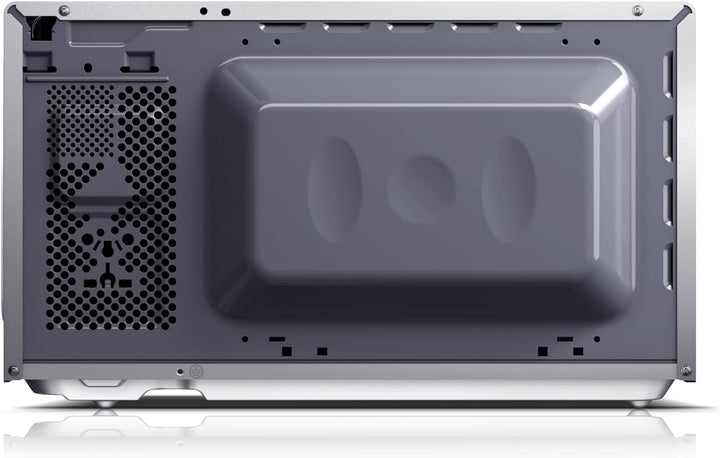 SHARP MG01ES Mikrowelle mit Grill (Mikrowelle: 800W, Grill: 1000W, 5 Leistungsstufen, Auftaufunktion