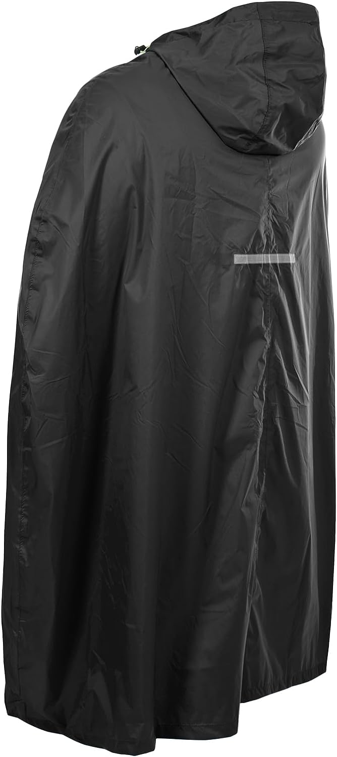 Trespass Kompakt Zusammenrollbarer Qikpac Poncho S Schwarz, S Schwarz