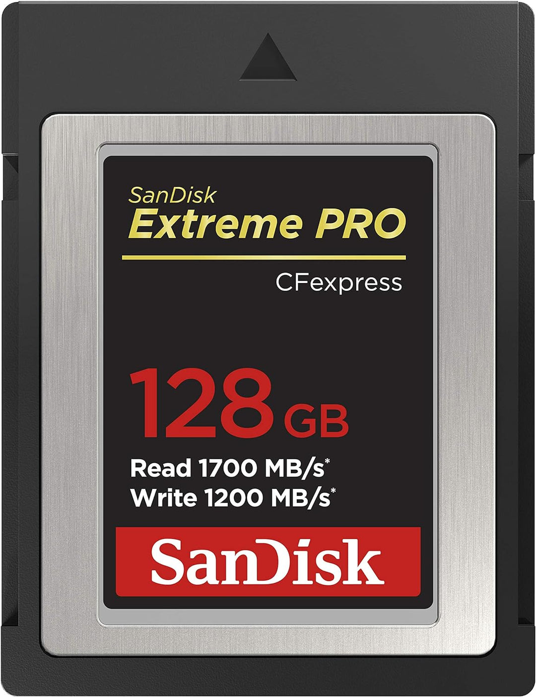 SanDisk Extreme Pro CFexpress-Speicherkarte Typ B 128 GB (1.700 MB/s Lesen, 1.200 MB/s Schreiben, Re