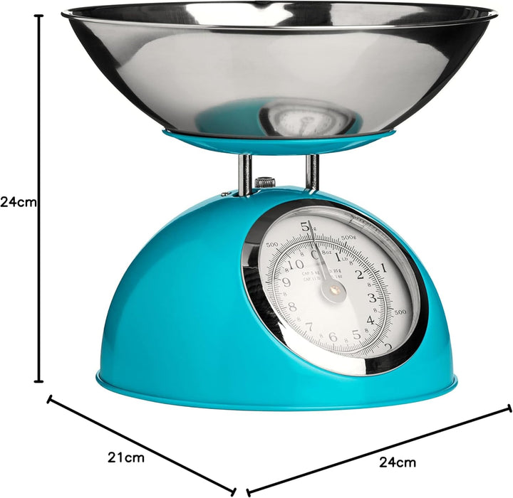 Premier Housewares Mechanical Kitchen - Blue by Premier Housewares, H21 x W24 x D24cm Blau, Blau