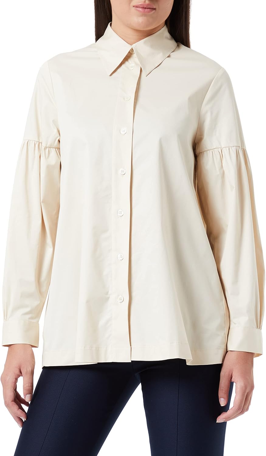 Seidensticker Damen Bluse - Fashion Bluse - Regular Fit - tailliert- Stretch - Hemd Blusen Kragen -