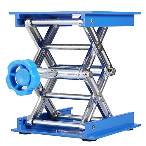 Laborständer aus Alumina, Labor Hebebühne, Lab-Lift Hebebühne Labor Scissor Jack, 100 x 100mm Labor