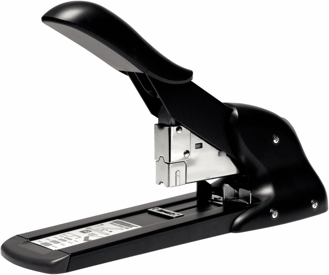 Rapid Blockheftgerät, 10-110 Blatt, Schwarz, ABS-Kunststoff, Metall, Bis Hefttiefe 6,6 cm, HD110, 21