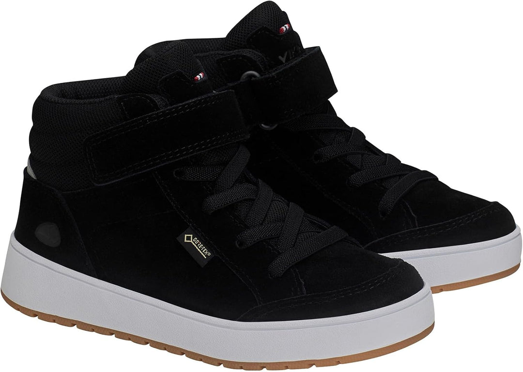 Viking Unisex Kinder Eagle Light GTX Sneaker 32 EU Schwarz, 32 EU Schwarz