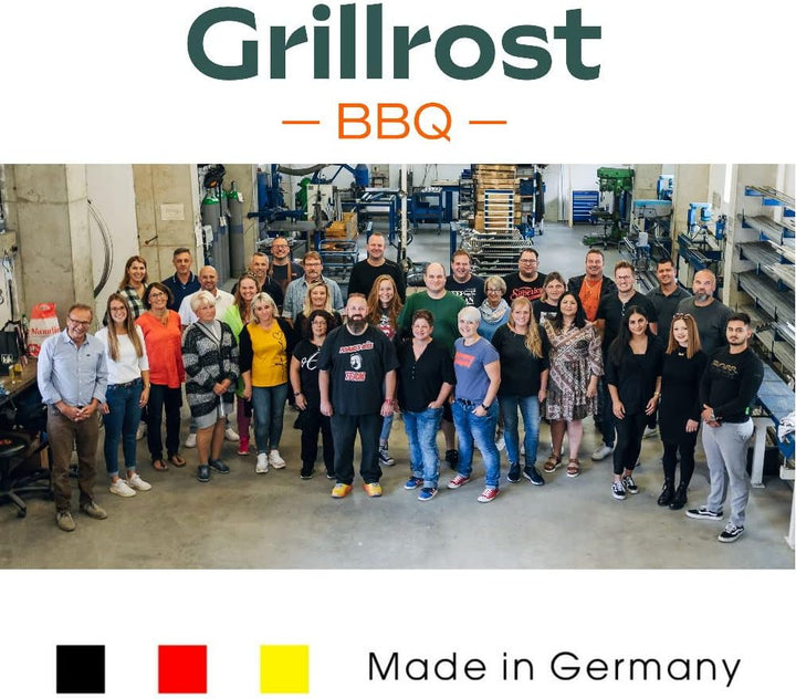 Edelstahl INOX Grillroste für die Weber Q200/2000 Baureihe | spülmaschinenfest - Set aus 2 Hälften G