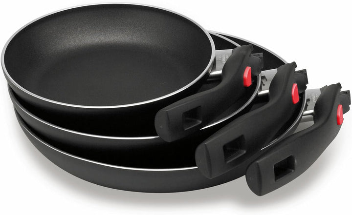 Ballarini Click & Cook Pfanne 24 cm 815130.24 aus Aluminium mit Keravis-Antihaftbeschichtung und ein
