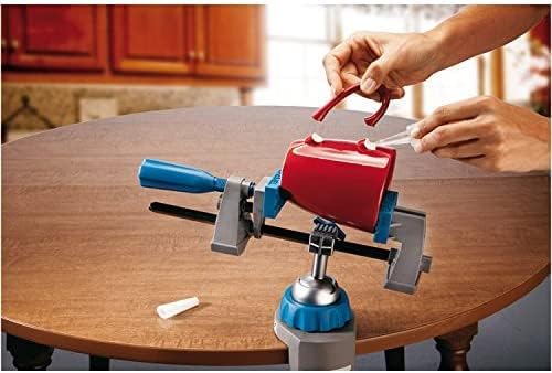 Dremel 2500 Multi Vise - Multi Schraubstock (mit Abnehmbare Soft-Spannbacken und Werkzeugständer-Ada