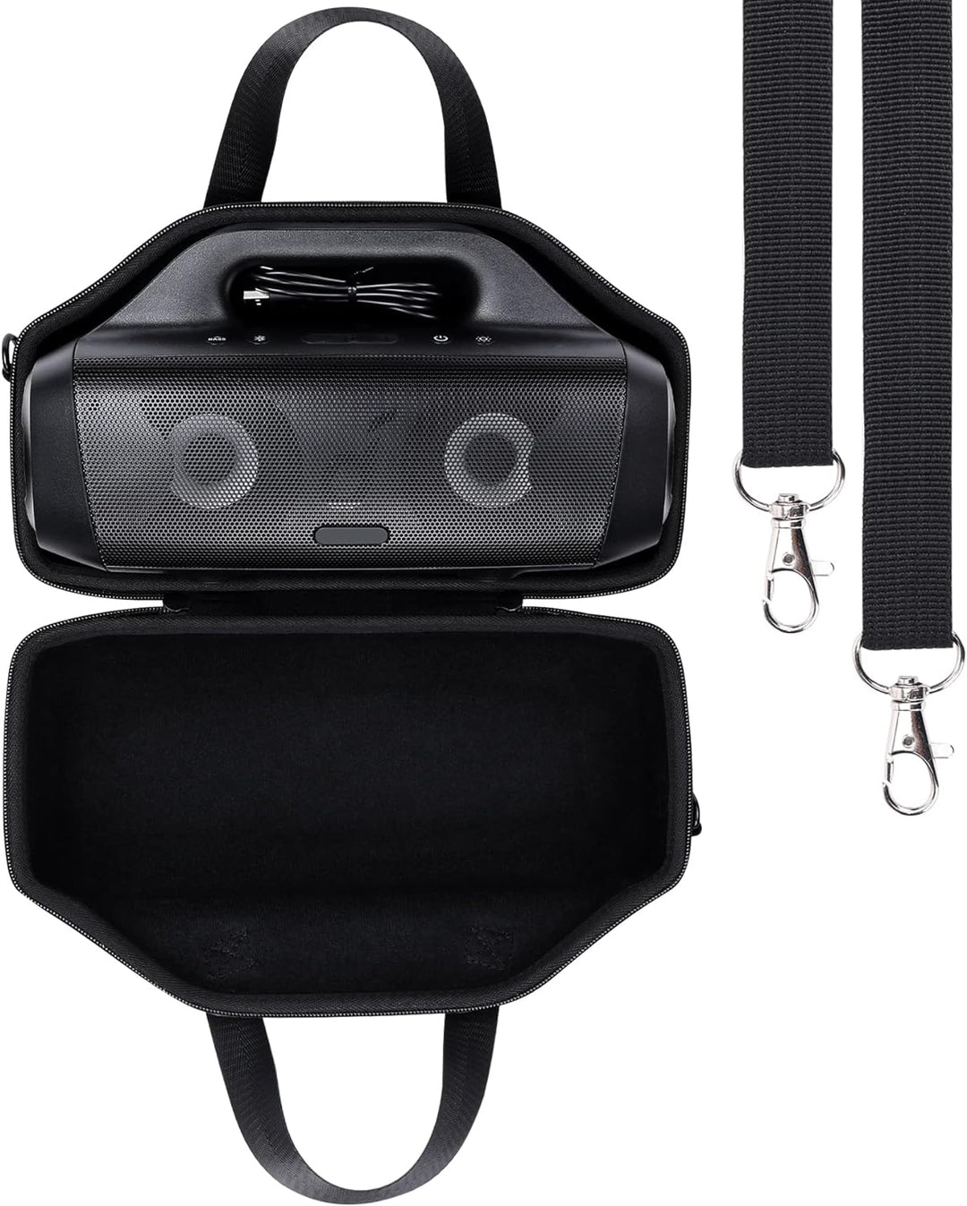 co2CREA case Hart Reise schutzhülle Etui Tasche für Anker Soundcore Motion Boom Bluetooth Lautsprech