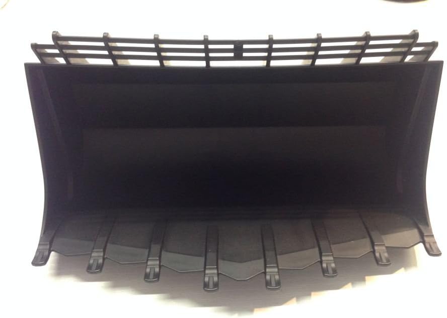 1 Stück LEGO TECHNIC "Baggerschaufel 8x10 Noppen" in Schwarz.