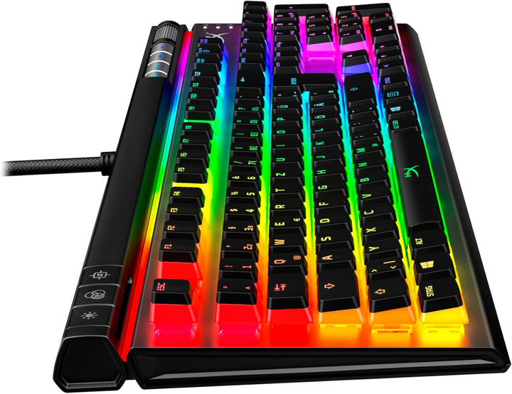 HyperX Alloy Elite 2 – Mechanische Gaming-Tastatur, Software-gesteuerte Beleuchtung und Makroanpassu