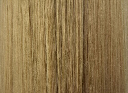 Trainingskopf für Frisöre, 68,5 cm, Mannequin zum frisieren, mit synthetischem Haar und Tischklemme