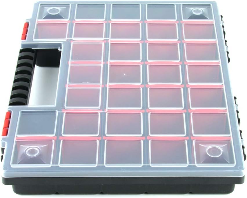 10er Set Sortierbox NORS16 Werkzeug-Organizer Sortimentskasten Kleinteilemagazin Ergonomischer Griff