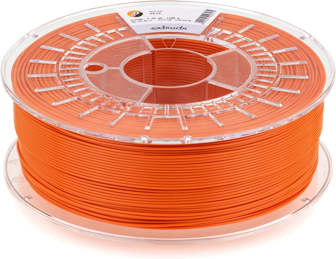 extrudr® PETG ø1.75mm (1.1kg) 'ORANGE' (RGB 255:165:000) - 3D Drucker Filament - Made in Austria - h