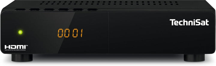 TechniSat HD-S 210 – Kompakter HD Satellitenreceiver (DVB-S/S2, HDMI, USB Mediaplayer, vorinstallier