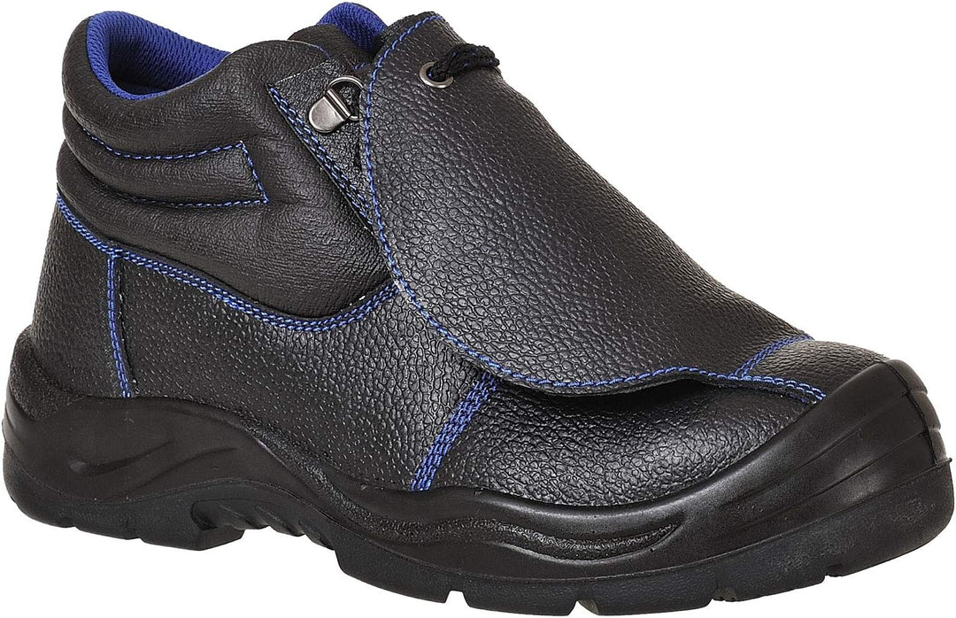 Portwest Steelite Metatarsal Stiefel S3 HRO M, Grösse: 44, Farbe: Schwarz, FW22BKR44 44 EU Schwarz,