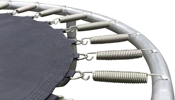 SixBros. SixJump 1,40 M Gartentrampolin versch. Farben Trampolin mit Sicherheitsnetz Grün, Grün