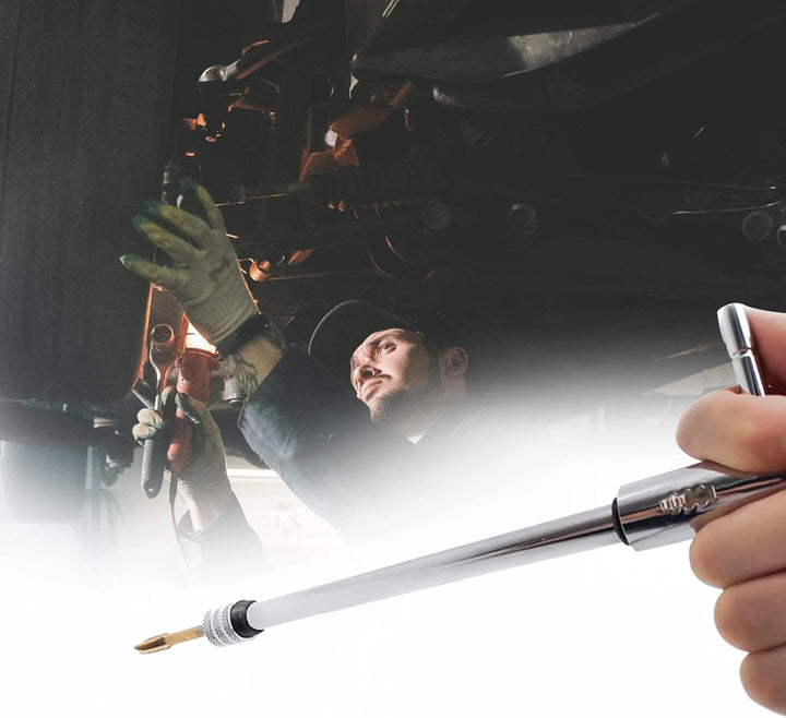 Gewindebohrer Verlängerung, Windeisen für Gewindebohrer, M5 - M12 Lang Werkzeughalter mit Gleitgriff